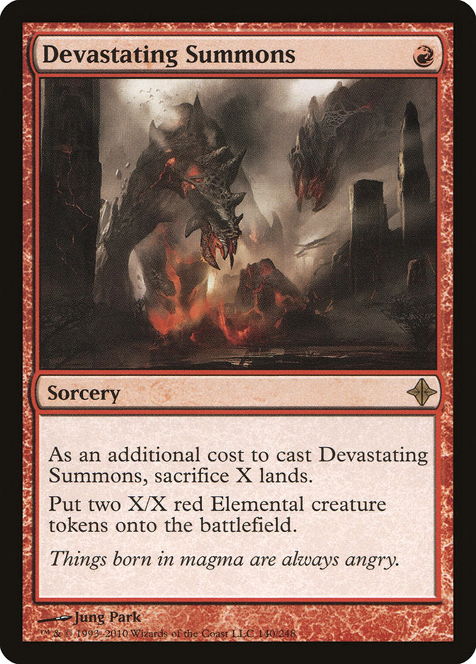 Devastating Summons 140/248 (Rise of the Eldrazi)  | Chromatic Games