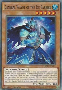 General Wayne of the Ice Barrier [SDFC-EN001] Common | Chromatic Games