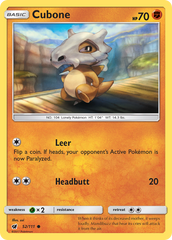 Cubone (52/111) [Sun & Moon: Crimson Invasion] | Chromatic Games