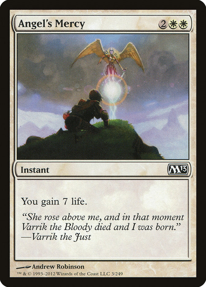 Angel's Mercy 3/249 (Magic 2013 (M13))  | Chromatic Games