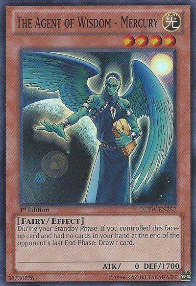 The Agent of Wisdom - Mercury [LCYW-EN252] Super Rare | Chromatic Games