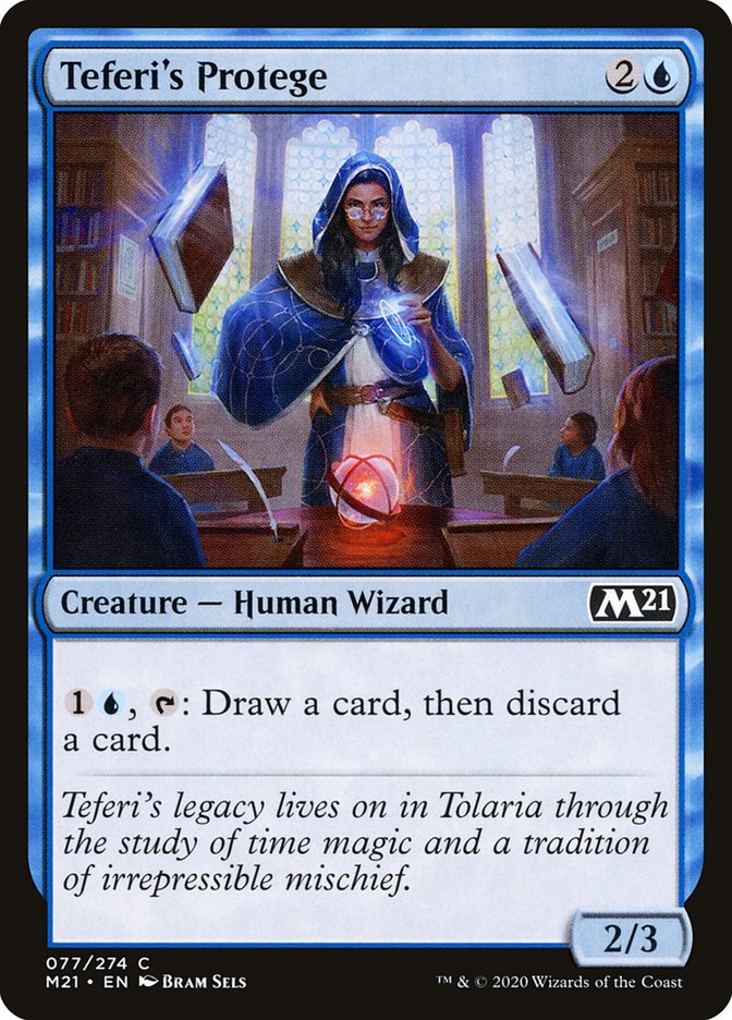 Teferi's Protege 77 (Core Set 2021)  | Chromatic Games