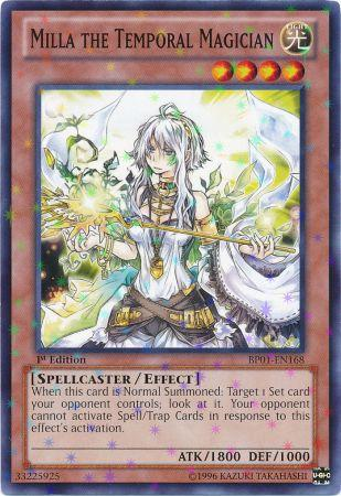 Milla the Temporal Magician [BP01-EN168] Starfoil Rare | Chromatic Games
