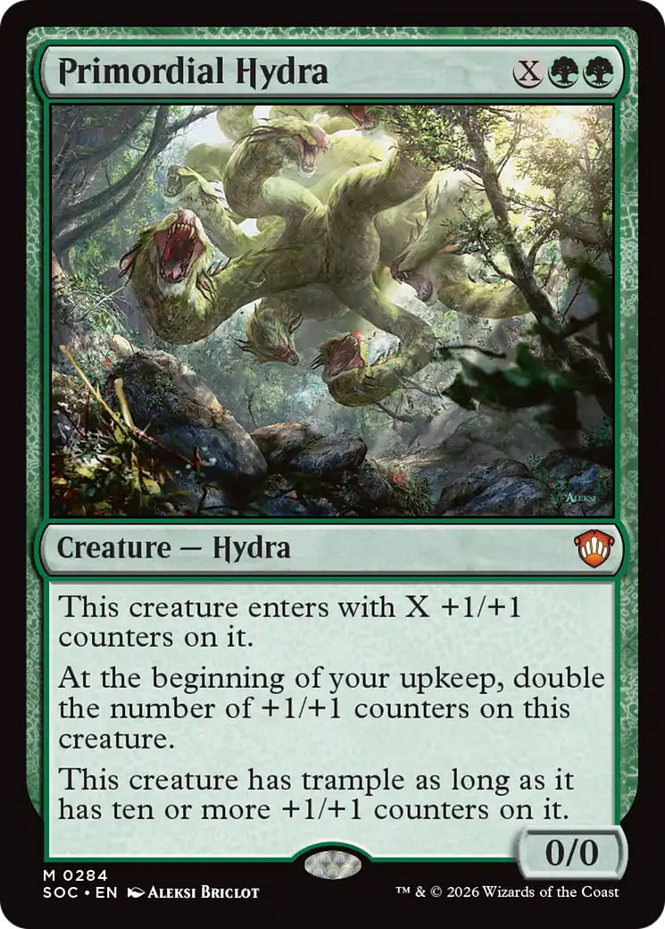 Primordial Hydra [Secrets of Strixhaven Commander] | Chromatic Games
