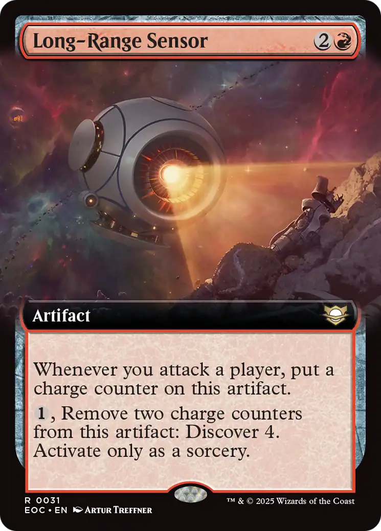 Long-Range Sensor (Extended Art) [Edge of Eternities Commander] | Chromatic Games
