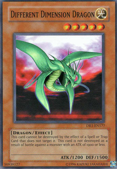 Different Dimension Dragon [DR1-EN177] Super Rare | Chromatic Games