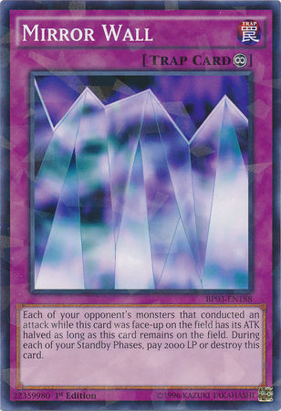 Mirror Wall [BP03-EN188] Shatterfoil Rare | Chromatic Games