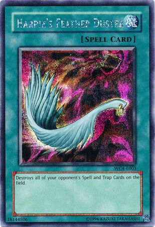 Harpie's Feather Duster [WC4-E003] Prismatic Secret Rare | Chromatic Games