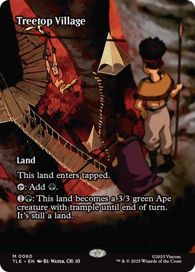 Treetop Village (Borderless) [Avatar: The Last Airbender: Eternal-Legal] | Chromatic Games