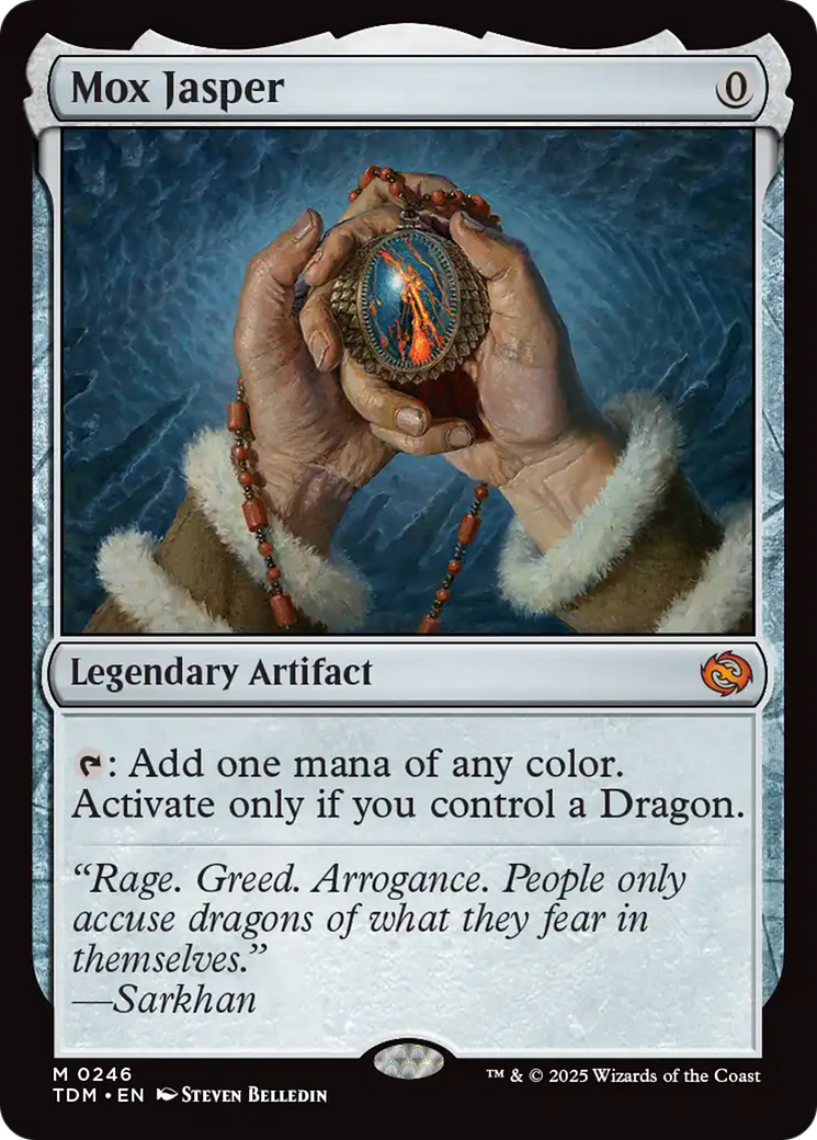 Mox Jasper [Tarkir: Dragonstorm] | Chromatic Games