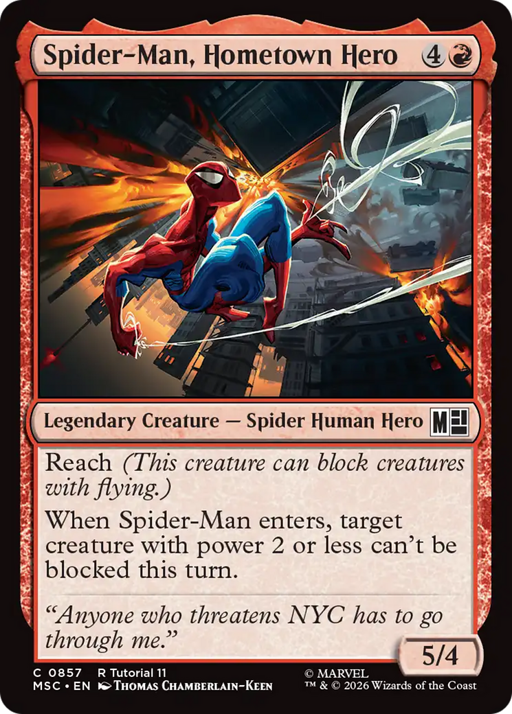 Spider-Man, Hometown Hero [Marvel Super Heroes Commander] | Chromatic Games