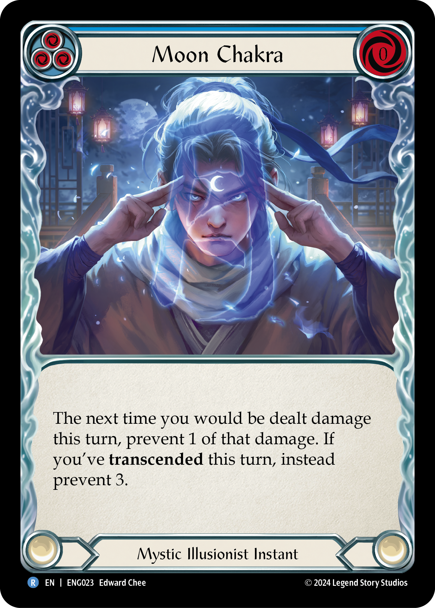 Moon Chakra [ENG023] (Part the Mistveil Enigma Blitz Deck) | Chromatic Games