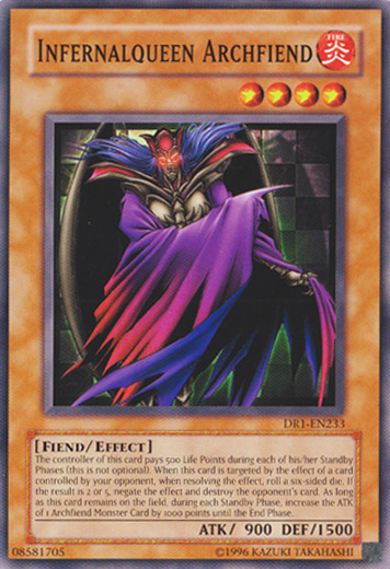Infernalqueen Archfiend [DR1-EN233] Common | Chromatic Games