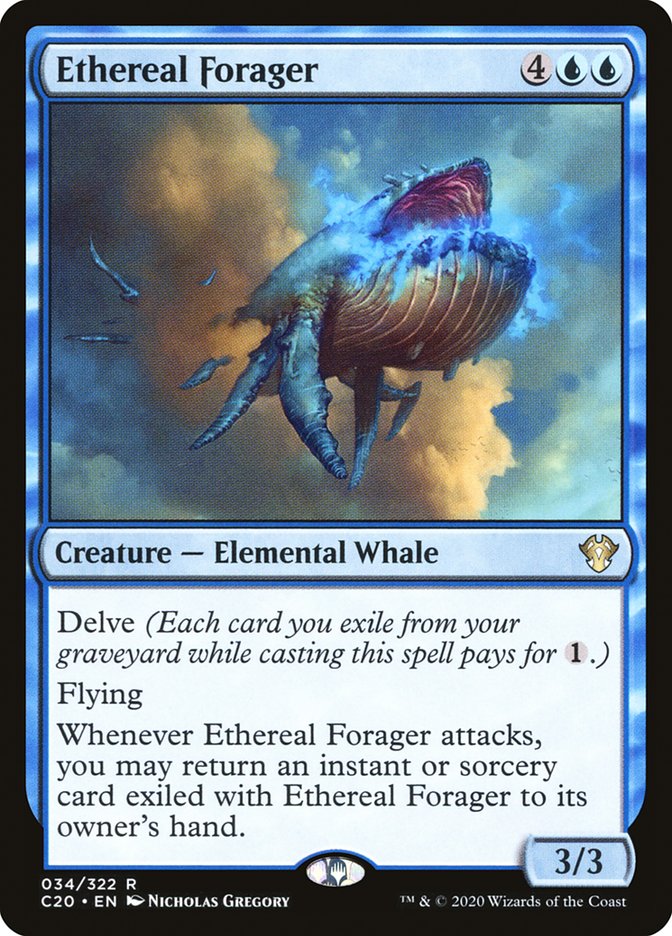 Ethereal Forager 34/322 (Commander 2020)  | Chromatic Games
