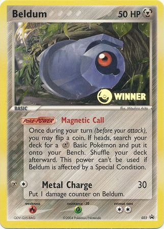 Beldum (022) (Winner Promo) [League & Championship Cards] | Chromatic Games