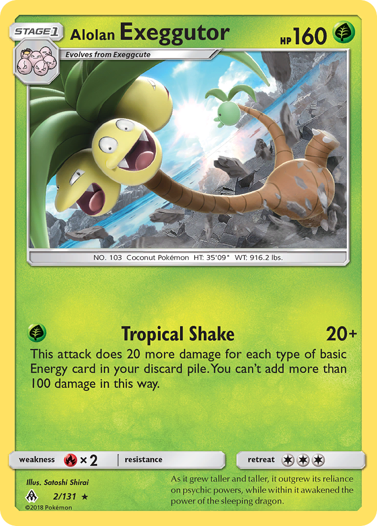 Alolan Exeggutor (2/131) [Sun & Moon: Forbidden Light] | Chromatic Games