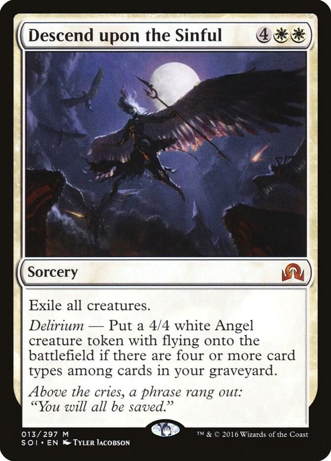 Descend upon the Sinful 13/297 (Shadows over Innistrad)  | Chromatic Games