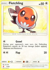 Fletchling (11/30) [Sun & Moon: Trainer Kit - Lycanroc] | Chromatic Games