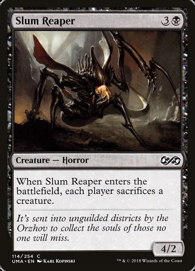 Slum Reaper 114/254 (Ultimate Masters)  | Chromatic Games