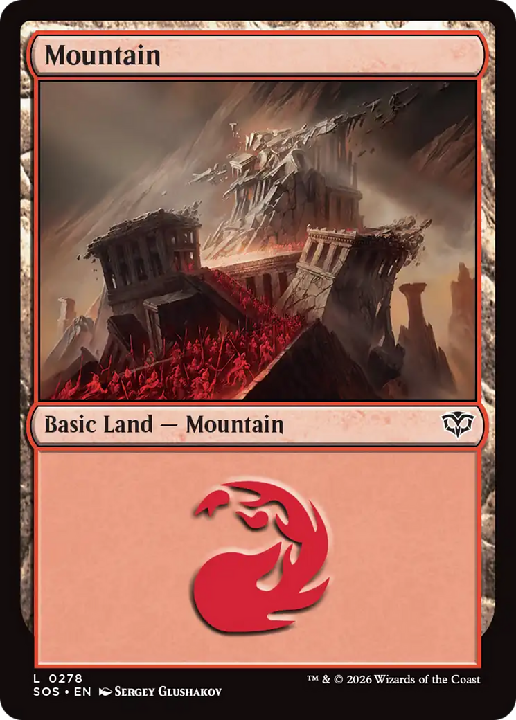 Mountain (0278) [Secrets of Strixhaven] | Chromatic Games