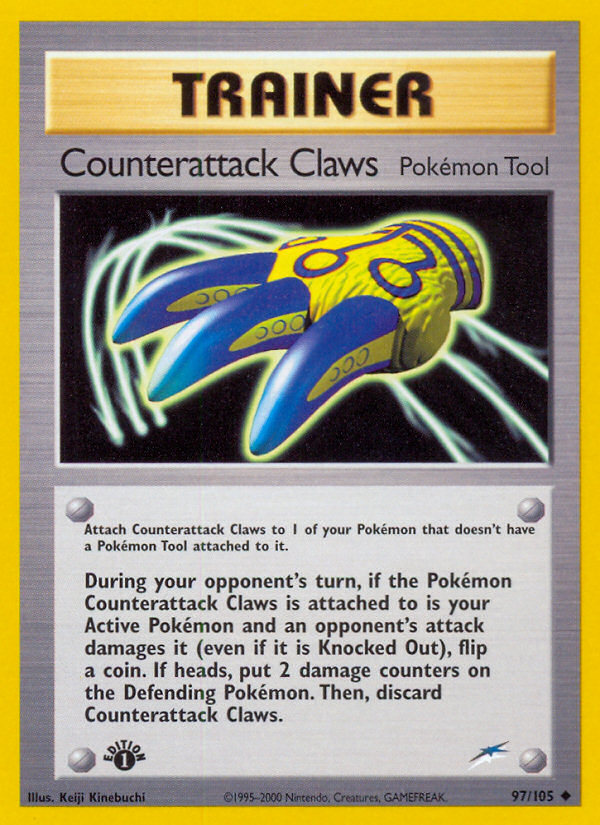 Counterattack Claws (97/105) [Neo Destiny 1st Edition] | Chromatic Games