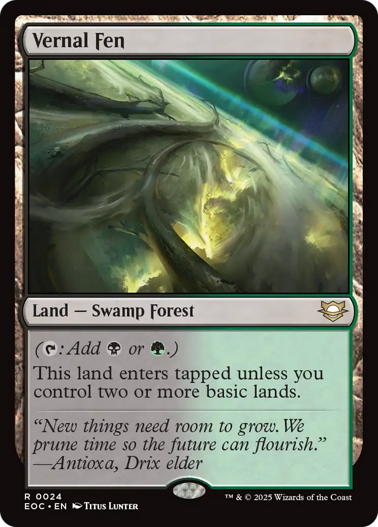 Vernal Fen [Edge of Eternities Commander] | Chromatic Games