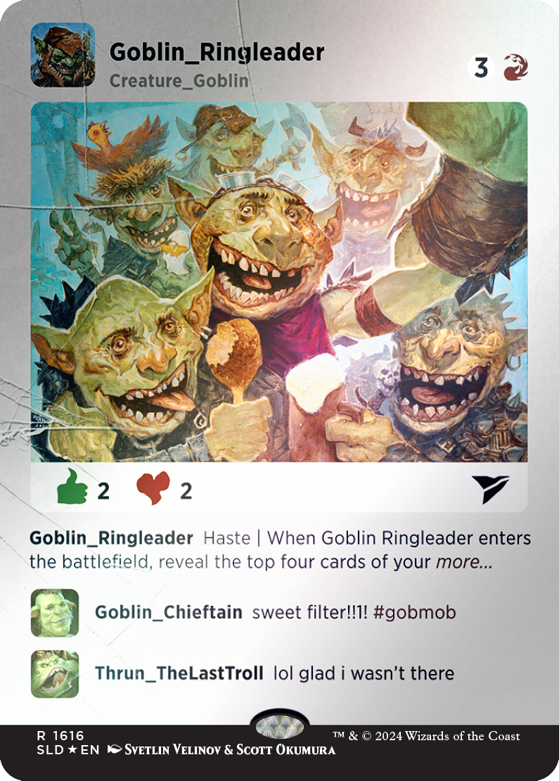 Goblin Ringleader (Rainbow Foil) [Secret Lair Drop Series] | Chromatic Games