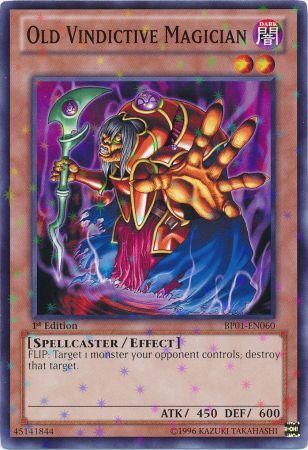 Old Vindictive Magician [BP01-EN060] Starfoil Rare | Chromatic Games