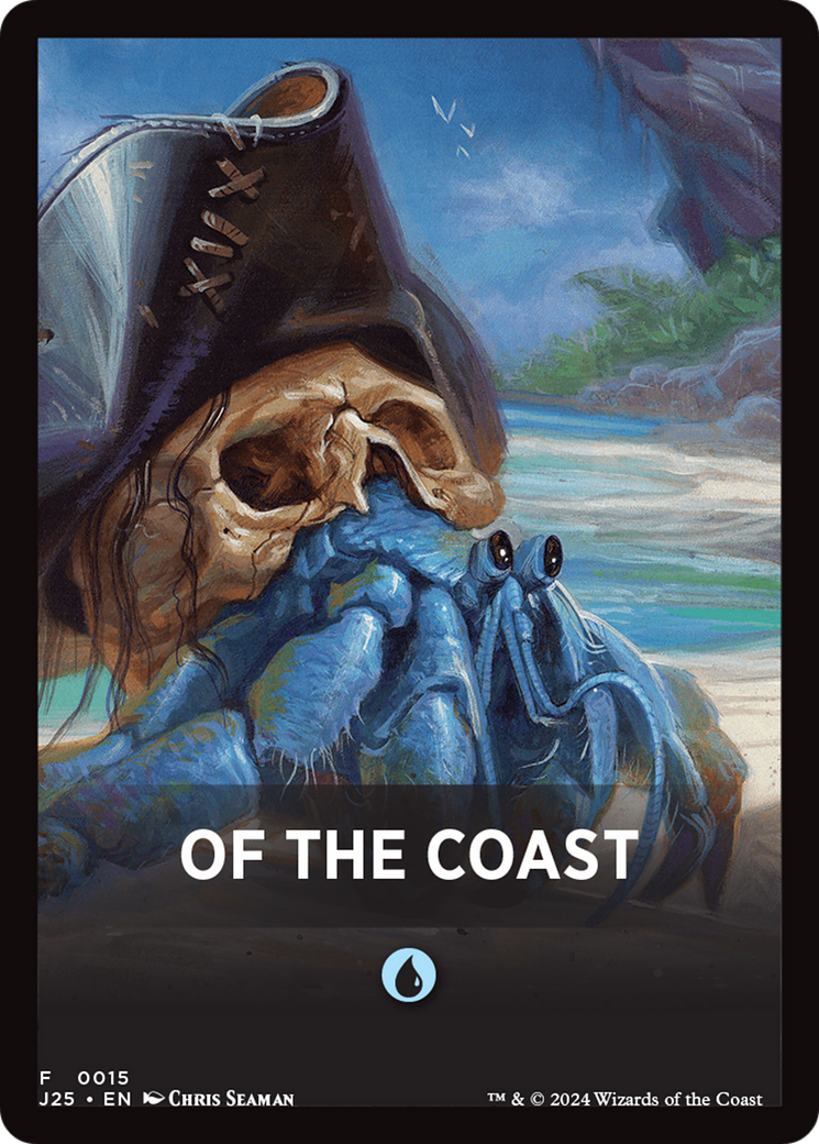 Of The Coast Theme Card [Foundations Jumpstart Front Cards] | Chromatic Games