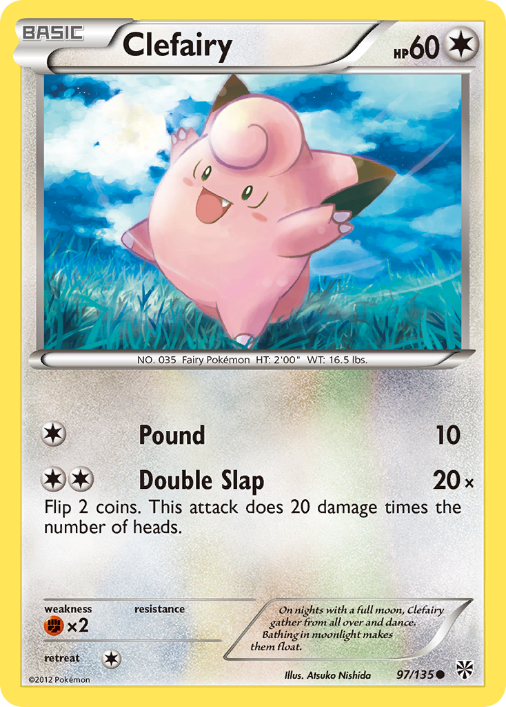 Clefairy (97/135) [Black & White: Plasma Storm] | Chromatic Games