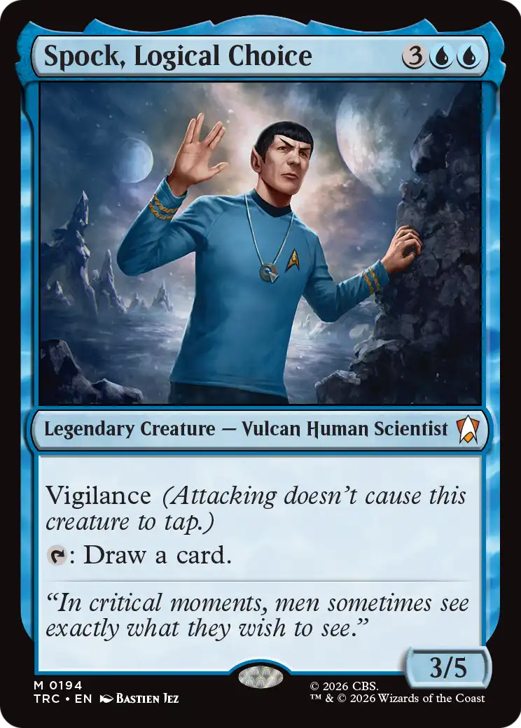 Spock, Logical Choice [Star Trek Commander] | Chromatic Games