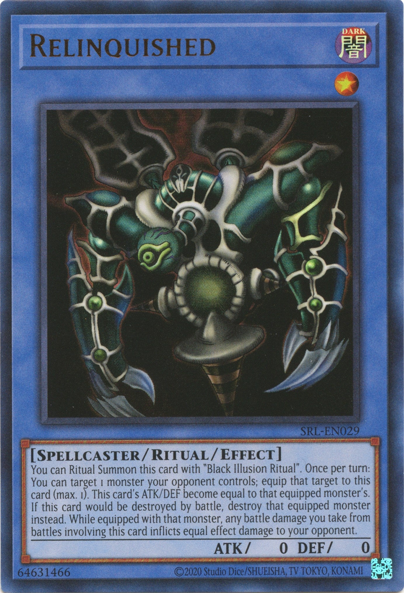 Relinquished (25th Anniversary) [SRL-EN029] Ultra Rare | Chromatic Games