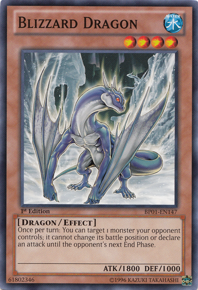 Blizzard Dragon [BP01-EN147] Common | Chromatic Games