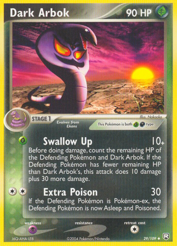 Dark Arbok (29/109) [EX: Team Rocket Returns] | Chromatic Games