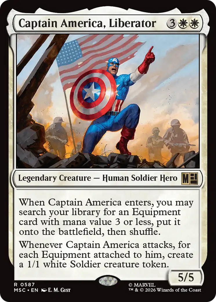 Captain America, Liberator [Marvel Super Heroes Commander] | Chromatic Games