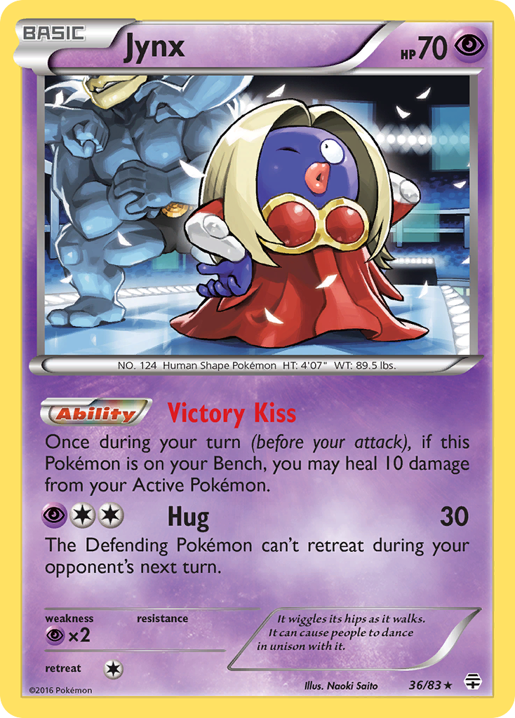 Jynx (36/83) [XY: Generations] | Chromatic Games