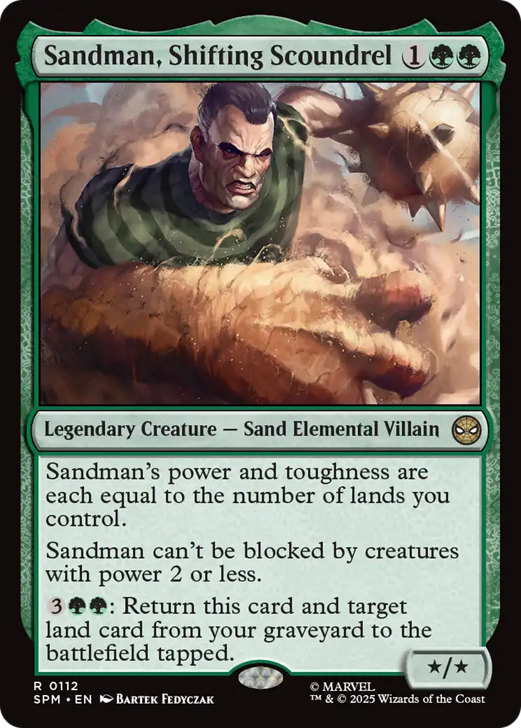 Sandman, Shifting Scoundrel [Marvel's Spider-Man] | Chromatic Games