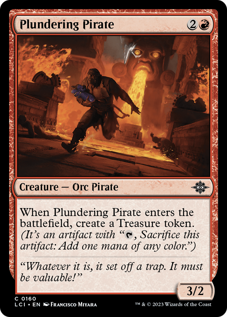 Plundering Pirate [The Lost Caverns of Ixalan] | Chromatic Games