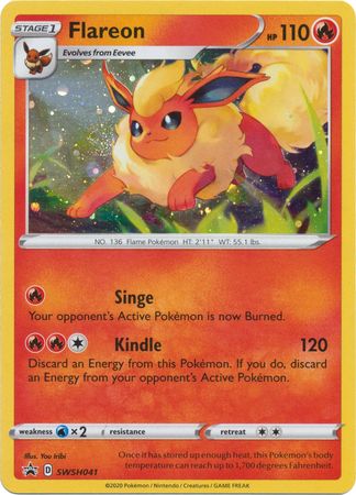 Flareon (SWSH041) [Sword & Shield: Black Star Promos] | Chromatic Games