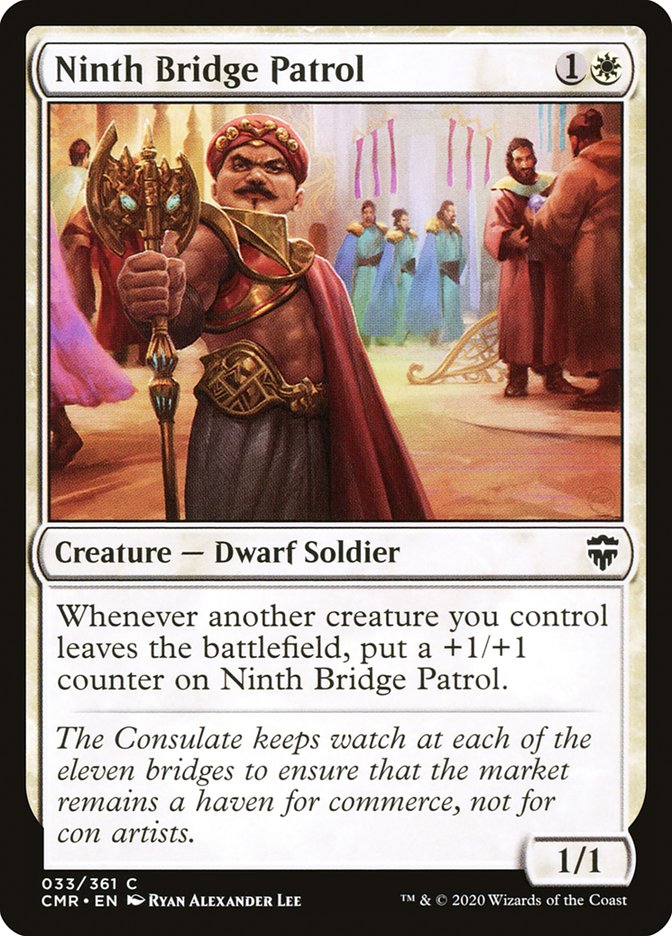 Ninth Bridge Patrol 33 (Commander Legends)  - Foil | Chromatic Games
