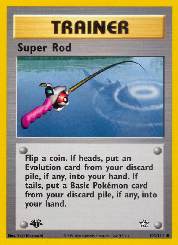 Super Rod (103/111) [Neo Genesis 1st Edition] | Chromatic Games