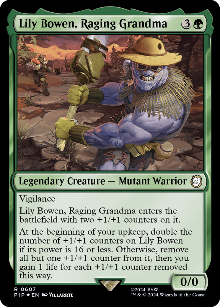 Lily Bowen, Raging Grandma (Surge Foil) [Fallout] | Chromatic Games