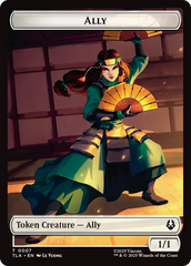 Food (0020) // Ally (0007) Double-Sided Token [Avatar: The Last Airbender Tokens] | Chromatic Games