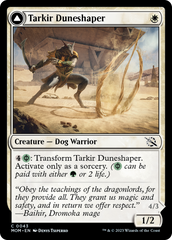 Tarkir Duneshaper // Burnished Dunestomper [March of the Machine] | Chromatic Games