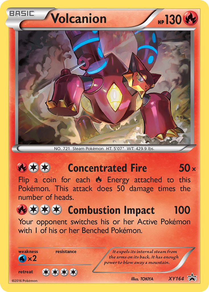 Volcanion (XY164) [XY: Black Star Promos] | Chromatic Games