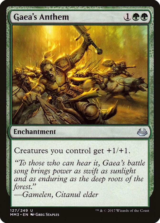 Gaea's Anthem 127/249 (Modern Masters 2017)  | Chromatic Games