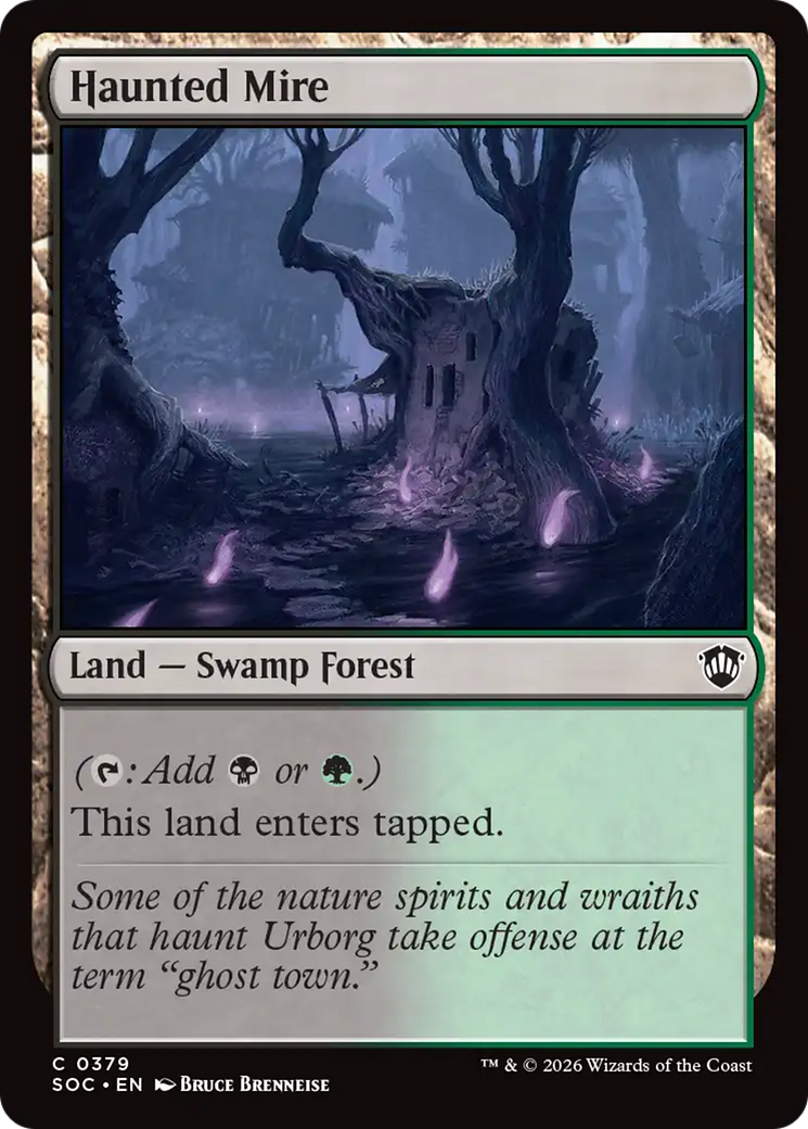 Haunted Mire [Secrets of Strixhaven Commander] | Chromatic Games