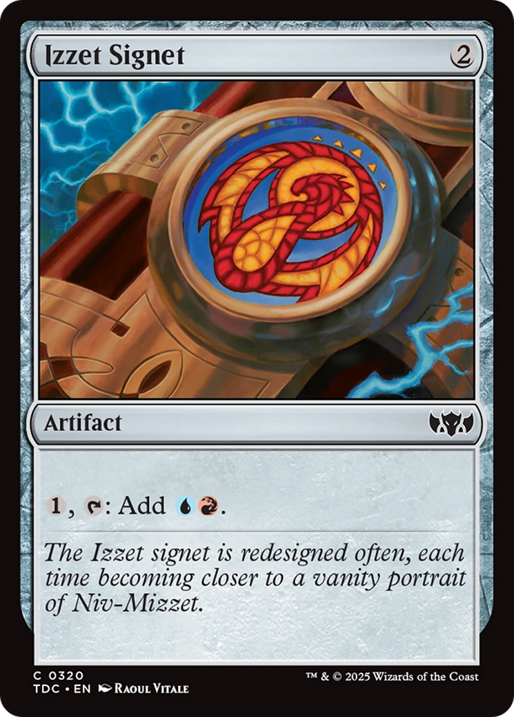 Izzet Signet [Tarkir: Dragonstorm Commander] | Chromatic Games