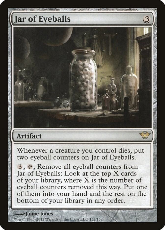 Jar of Eyeballs 152/158 (Dark Ascension)  | Chromatic Games