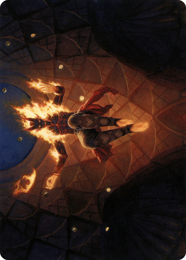 Yusri, Fortune's Flame Art Card [Modern Horizons 2 Art Series] | Chromatic Games